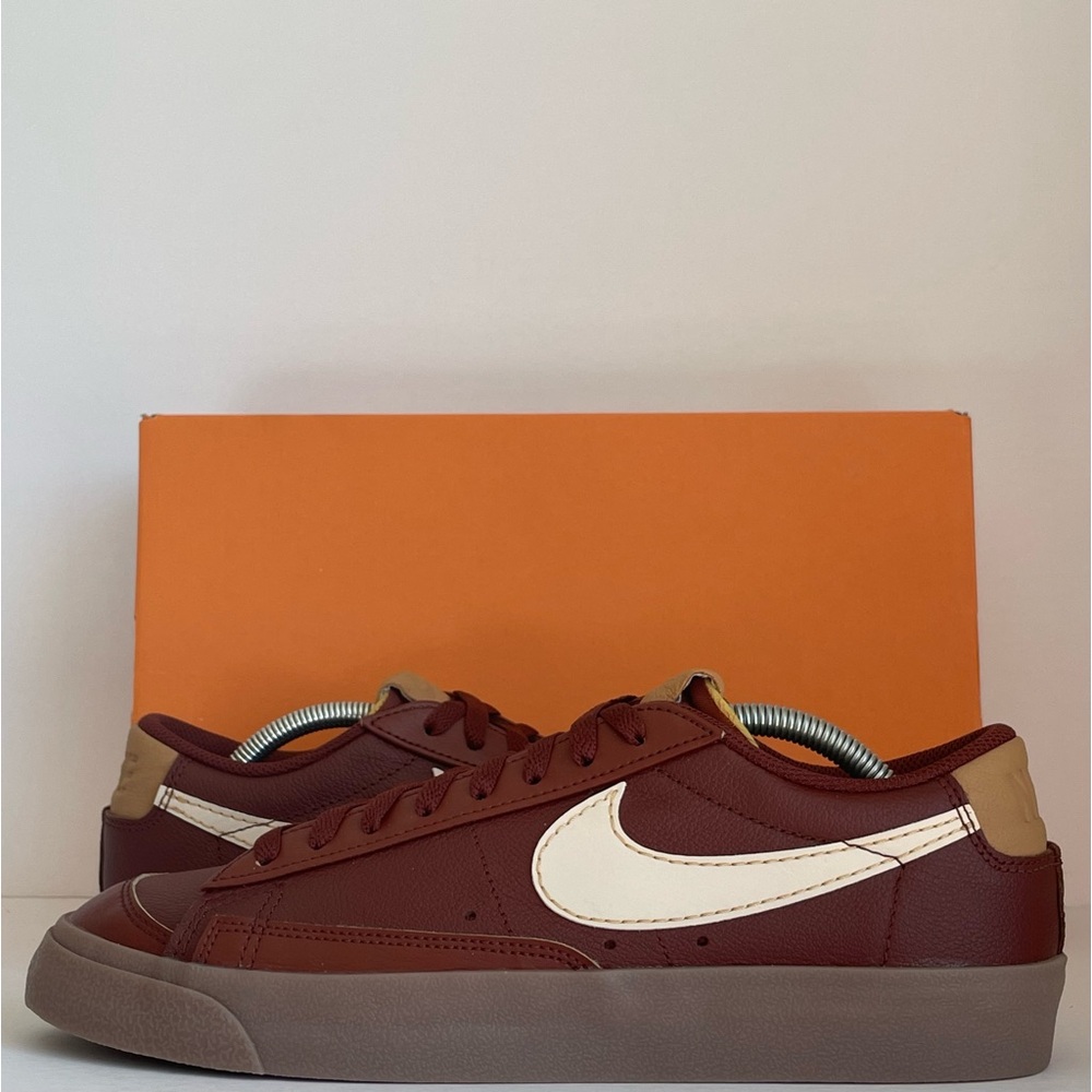 Nike Blazer Low '77 EMB “Oxen Brown/Pearl White”